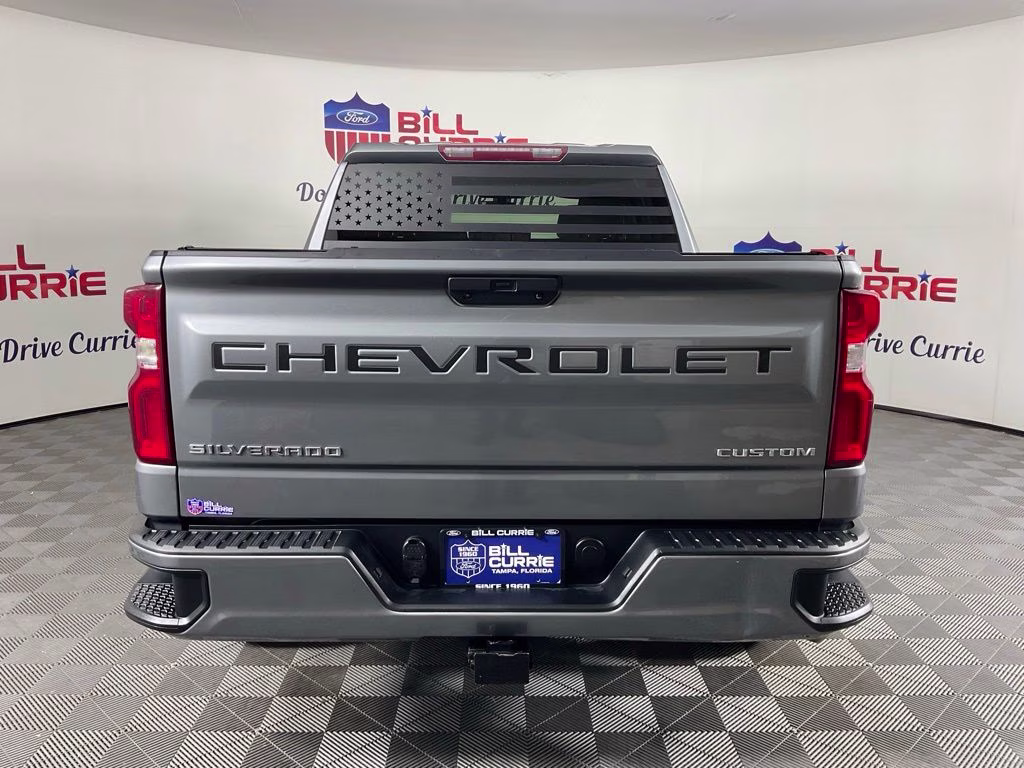2020 Steel Metallic Chevrolet Silverado 1500 Custom 4X4 Truck