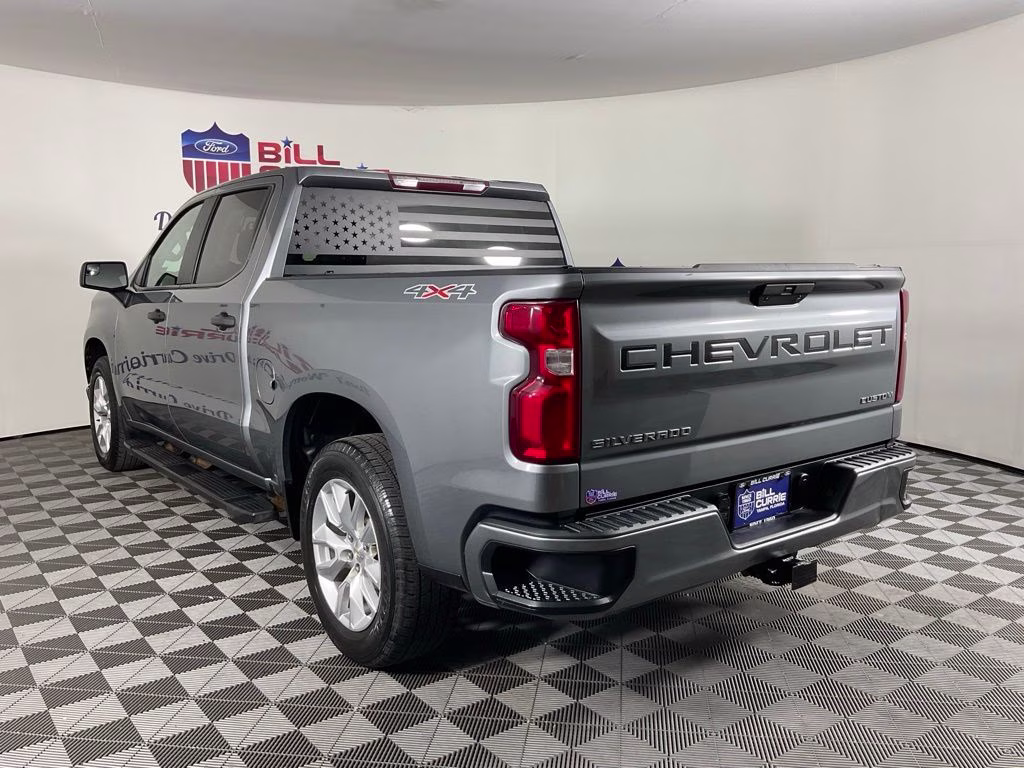 2020 Steel Metallic Chevrolet Silverado 1500 Custom 4X4 Truck