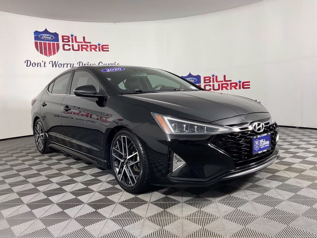 2020 Phantom Black Hyundai Elantra Sport FWD Sedan