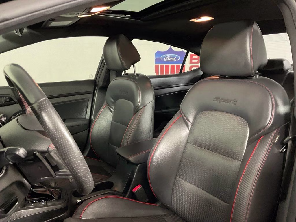 2020 Phantom Black Hyundai Elantra Sport FWD Sedan