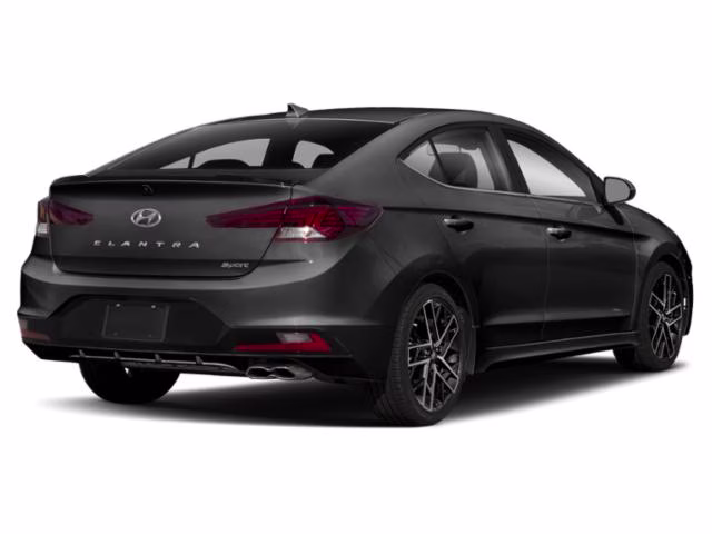 2020 Phantom Black Hyundai Elantra Sport FWD Sedan