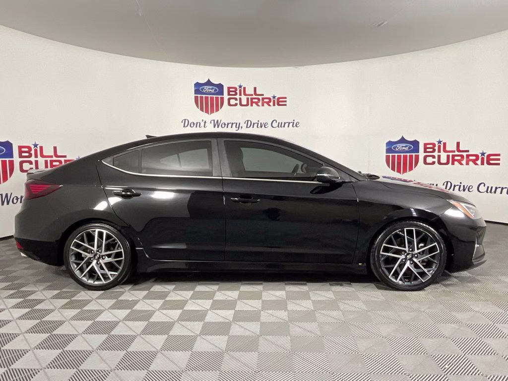 2020 Phantom Black Hyundai Elantra Sport FWD Sedan