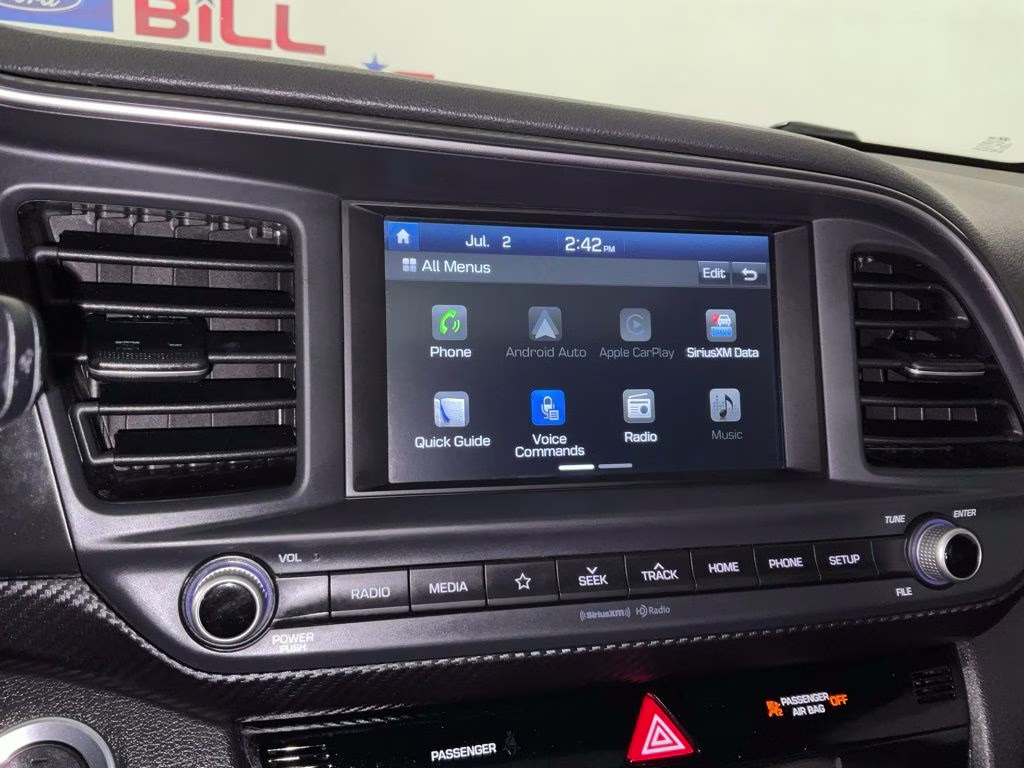2020 Phantom Black Hyundai Elantra Sport FWD Sedan