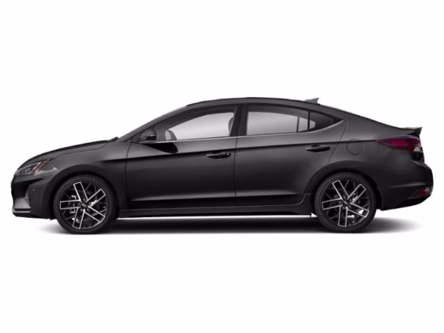 2020 Phantom Black Hyundai Elantra Sport FWD Sedan