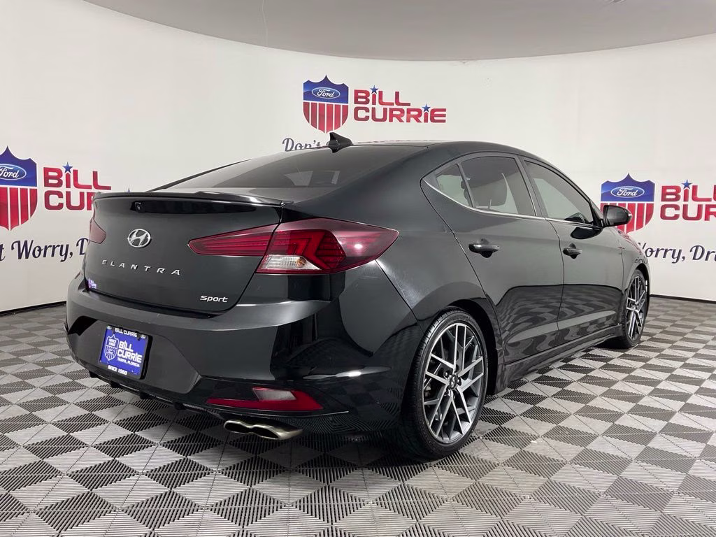 2020 Phantom Black Hyundai Elantra Sport FWD Sedan