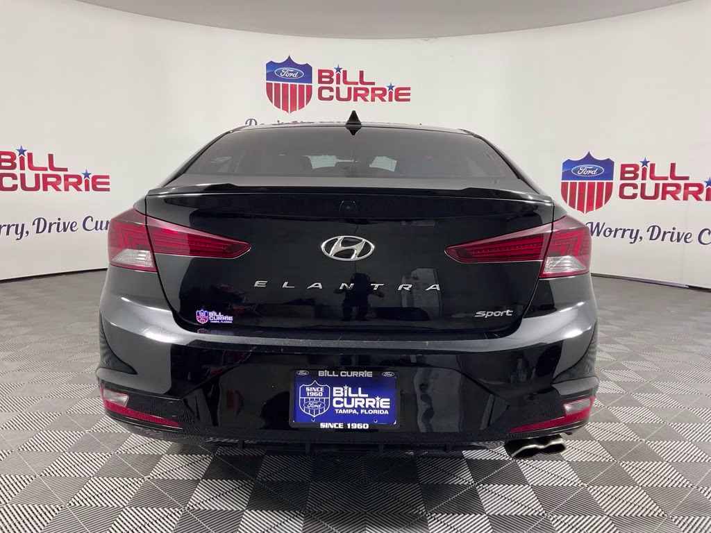 2020 Phantom Black Hyundai Elantra Sport FWD Sedan