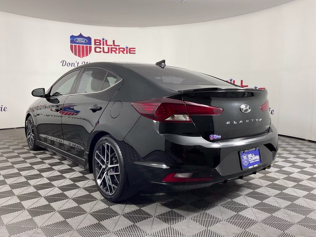 2020 Phantom Black Hyundai Elantra Sport FWD Sedan