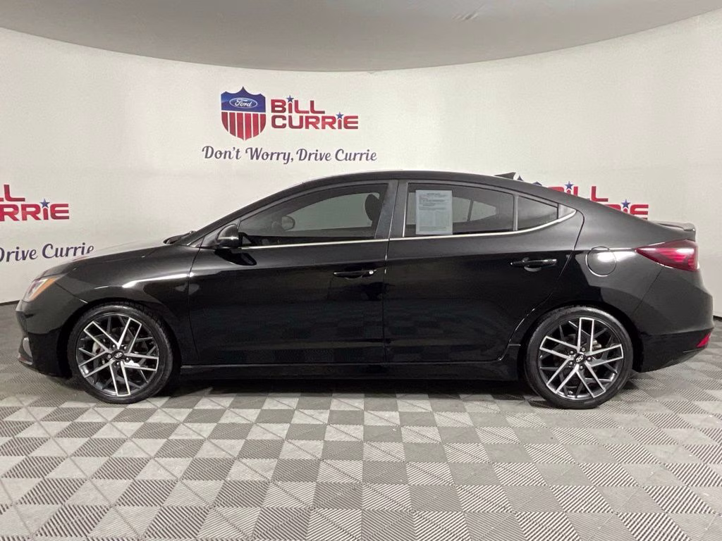 2020 Phantom Black Hyundai Elantra Sport FWD Sedan