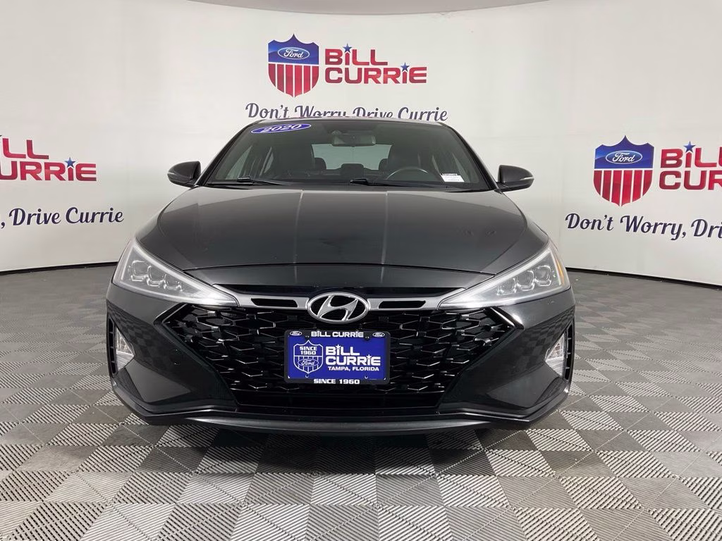 2020 Phantom Black Hyundai Elantra Sport FWD Sedan