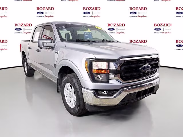 2023 Silver Metallic Ford F-150 XLT 4X4 Truck