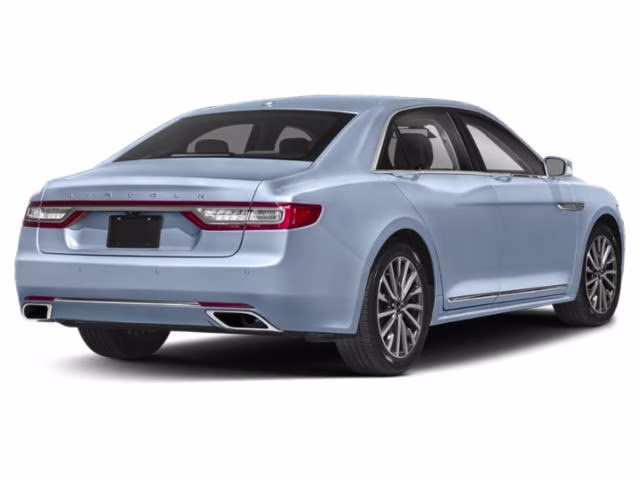 2019 Crystal Blue Metallic Lincoln Continental Black Label AWD Sedan