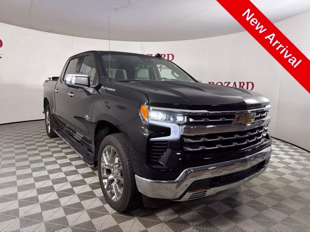 2025 Black Chevrolet Silverado 1500 LTZ 4X4 Truck