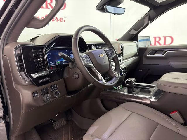 2025 Black Chevrolet Silverado 1500 LTZ 4X4 Truck