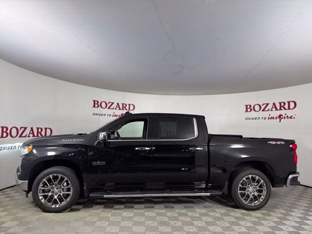 2025 Black Chevrolet Silverado 1500 LTZ 4X4 Truck