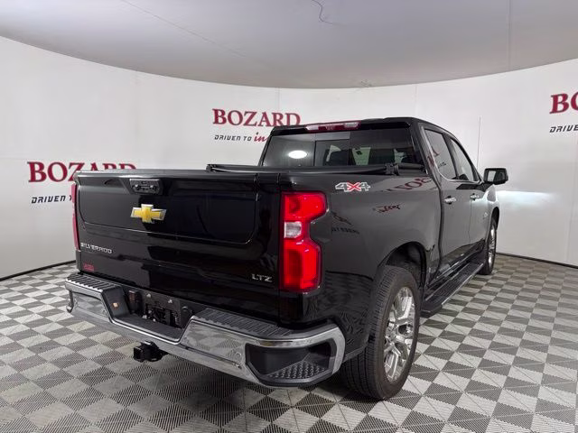 2025 Black Chevrolet Silverado 1500 LTZ 4X4 Truck