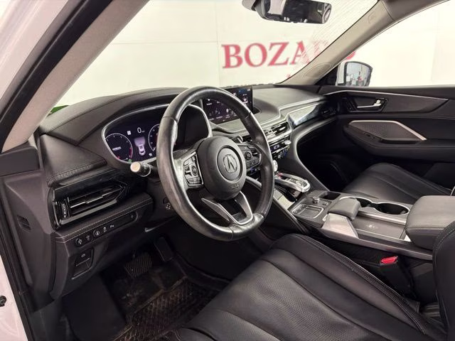 2022 White Acura MDX Advance SH-AWD AWD SUV