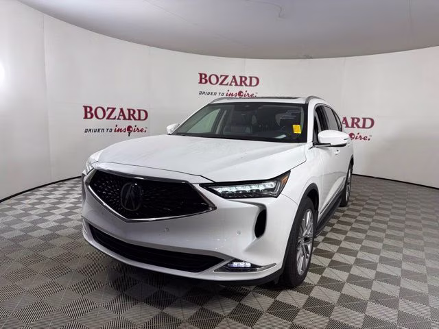 2022 White Acura MDX Advance SH-AWD AWD SUV