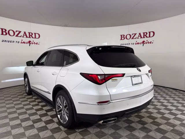 2022 White Acura MDX Advance SH-AWD AWD SUV