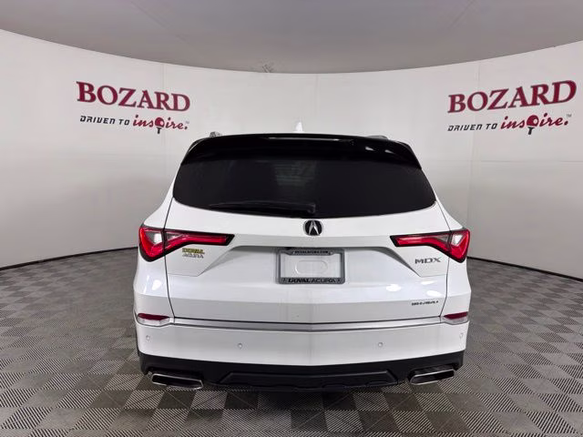 2022 White Acura MDX Advance SH-AWD AWD SUV