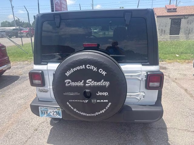 2025 Bright White Clearcoat Jeep Wrangler Sport S 4X4 SUV