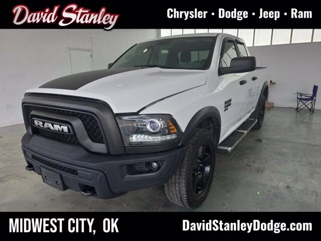 2020 Bright White Clearcoat Ram 1500 Classic Warlock 4X4 Truck