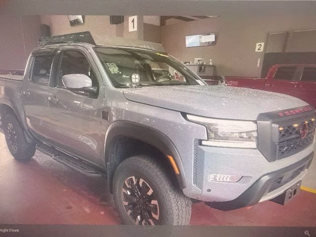 2024 Boulder Gray Nissan Frontier PRO-4X 4X4 Truck
