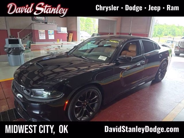 2023 Pitch Black Clearcoat Dodge Charger R/T Scat Pack RWD Sedan