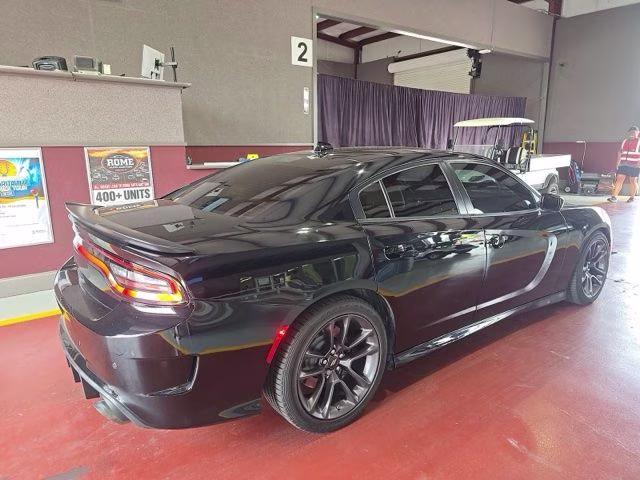 2023 Pitch Black Clearcoat Dodge Charger R/T Scat Pack RWD Sedan