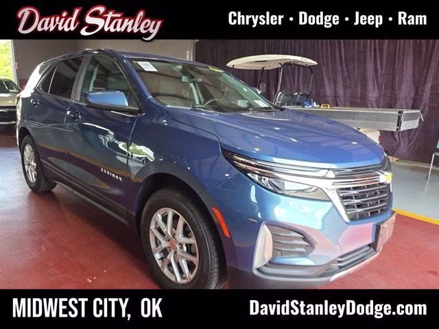 2024 Lakeshore Blue Chevrolet Equinox LT AWD SUV