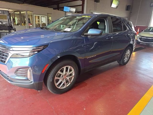 2024 Lakeshore Blue Chevrolet Equinox LT AWD SUV