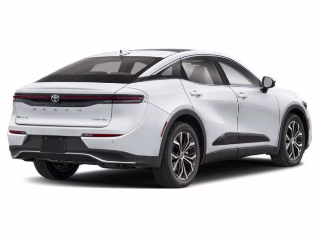 2026 White Toyota Crown Limited AWD Sedan