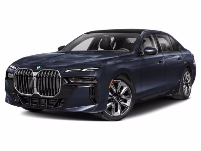 2023 Carbon Black Metallic BMW 7 Series 740i RWD Sedan