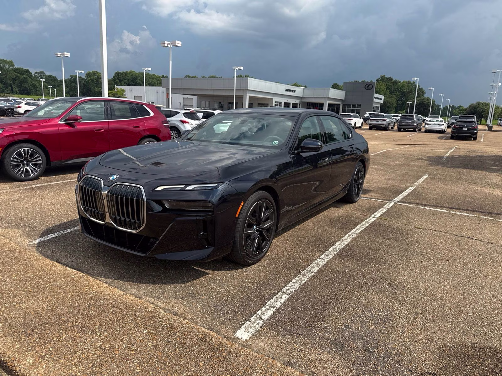 2023 Carbon Black Metallic BMW 7 Series 740i RWD Sedan