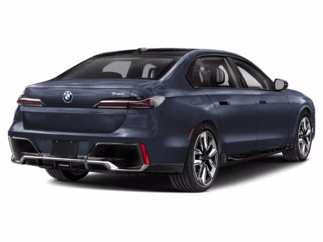 2023 Carbon Black Metallic BMW 7 Series 740i RWD Sedan