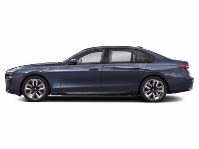 2023 Carbon Black Metallic BMW 7 Series 740i RWD Sedan