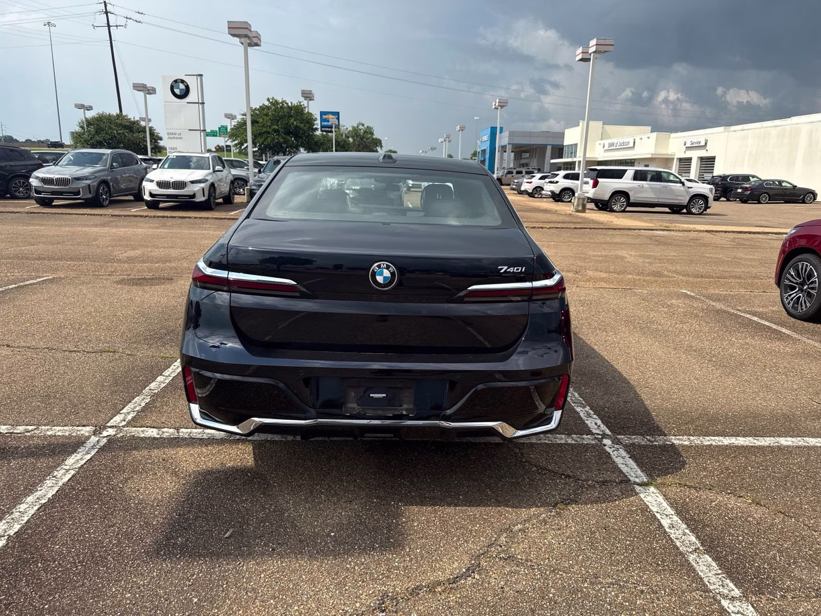 2023 Carbon Black Metallic BMW 7 Series 740i RWD Sedan