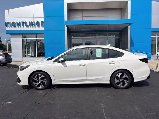 2023 Crystal White Pearl Subaru Legacy Premium AWD Sedan