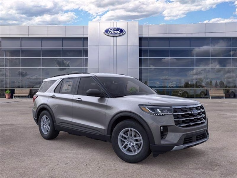 2026 Carbonized Gray Metallic Ford Explorer Active w/200A Pkg RWD SUV