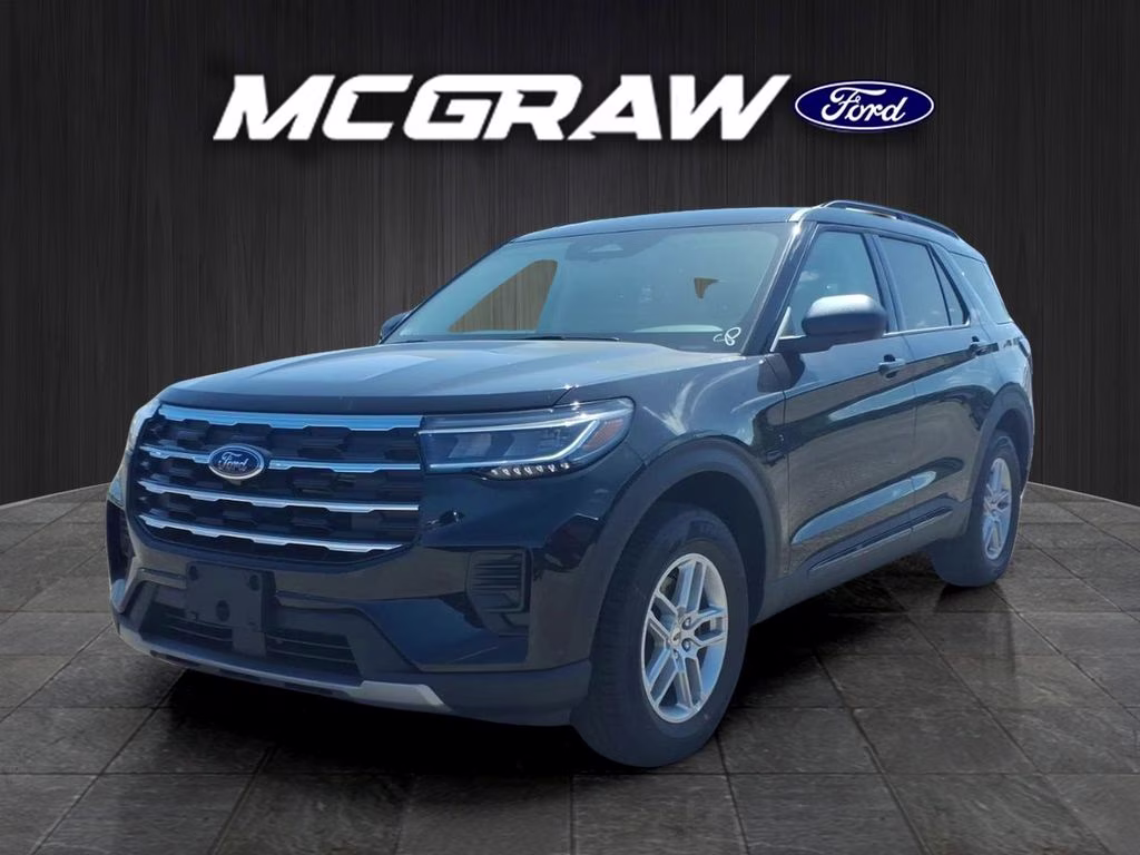 2026 Agate Black Metallic Ford Explorer Active w/200A Pkg RWD SUV
