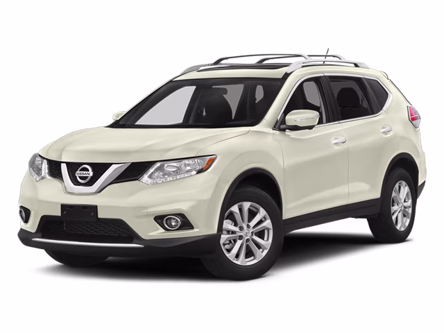 2014 Moonlight White Nissan Rogue SL FWD SUV