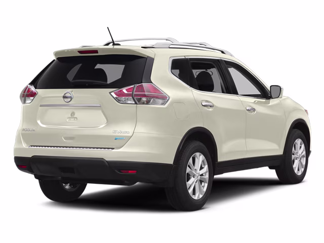 2014 Moonlight White Nissan Rogue SL FWD SUV
