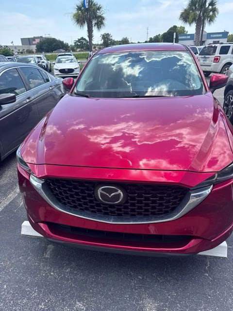 2024 Soul Red Crystal Metallic Mazda CX-5 2.5 S Preferred Package AWD SUV