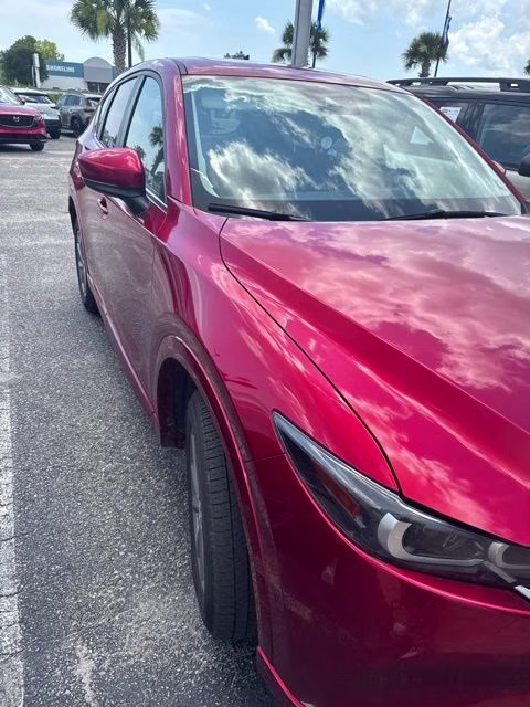 2024 Soul Red Crystal Metallic Mazda CX-5 2.5 S Preferred Package AWD SUV