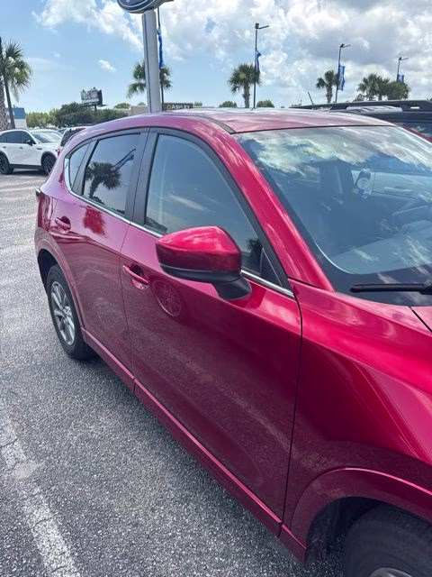 2024 Soul Red Crystal Metallic Mazda CX-5 2.5 S Preferred Package AWD SUV