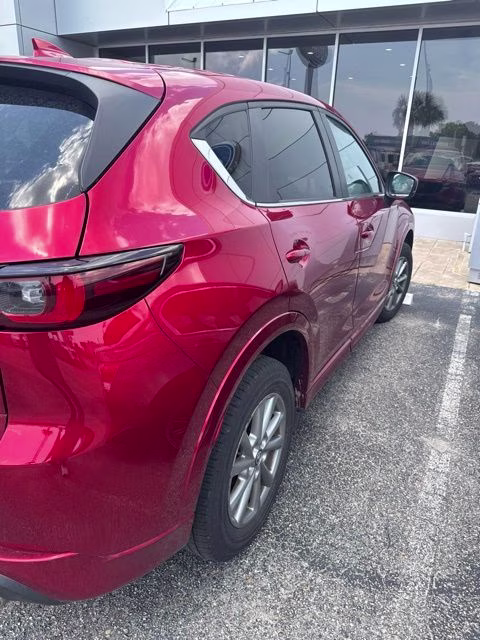 2024 Soul Red Crystal Metallic Mazda CX-5 2.5 S Preferred Package AWD SUV