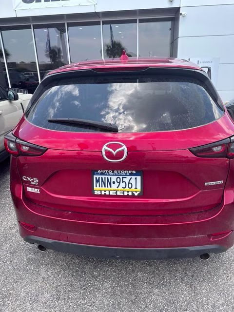 2024 Soul Red Crystal Metallic Mazda CX-5 2.5 S Preferred Package AWD SUV
