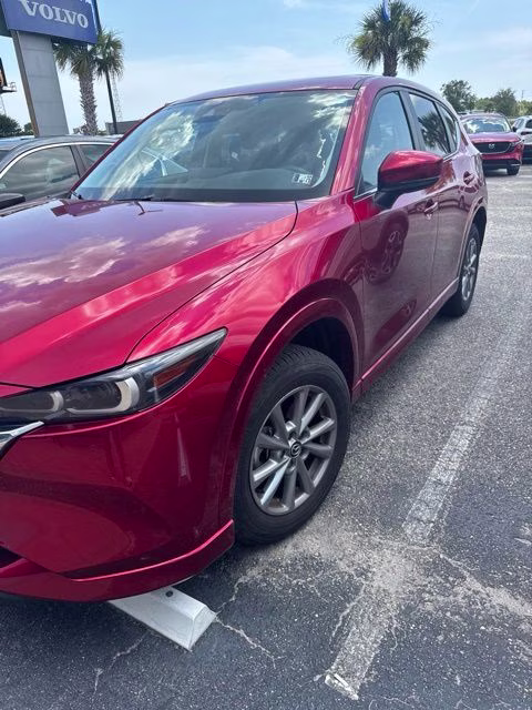 2024 Soul Red Crystal Metallic Mazda CX-5 2.5 S Preferred Package AWD SUV
