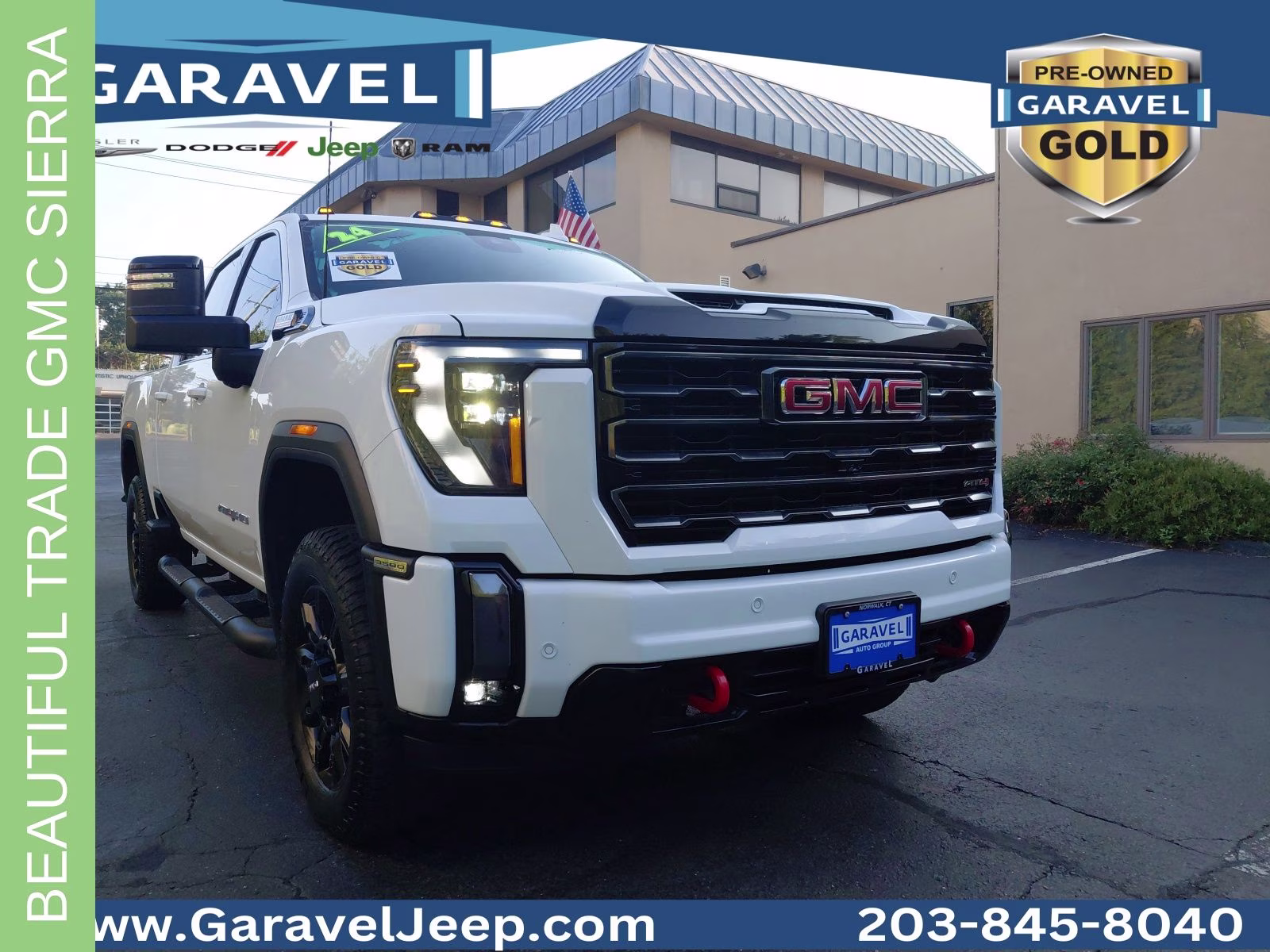 2024 Summit White GMC Sierra 3500HD AT4 4X4 Truck