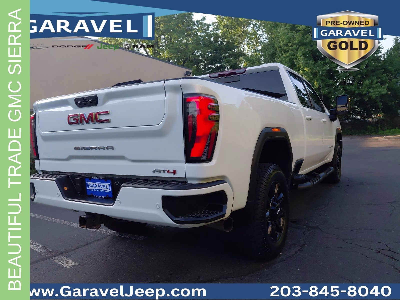 2024 Summit White GMC Sierra 3500HD AT4 4X4 Truck