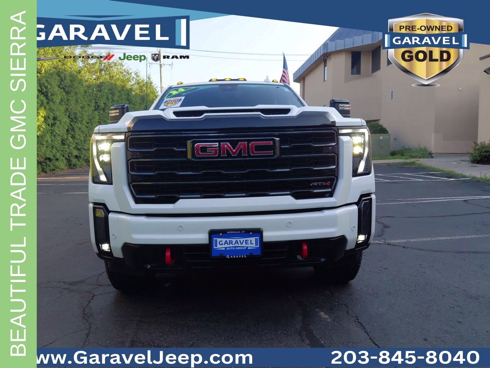 2024 Summit White GMC Sierra 3500HD AT4 4X4 Truck